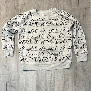 L.A. Soul Wraparound Print Penguin Sweatshirt